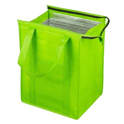 "Super Cooler" Large Insulated Cooler Zipper Tote Bag