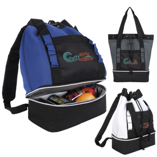 Brightwater Dual-Compartment Tote-Pack Cooler