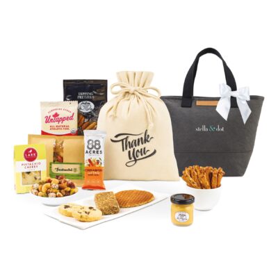 Out of The Woods™ Mini Shopper Gourmet Snacks Tote - Ebony