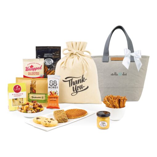 Out of The Woods™ Mini Shopper Gourmet Snacks Tote - Stone