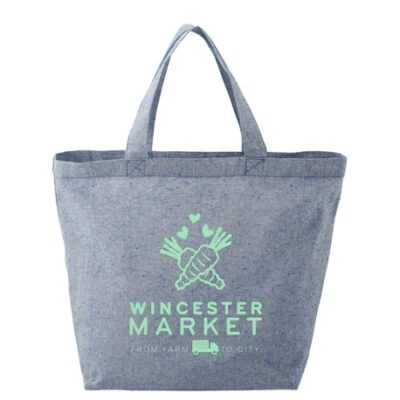 Recycled 5Oz Cotton Twill Grocery Tote Bag-1