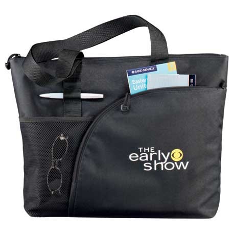 Excel Sport Zippered Utility Business Tote Bag