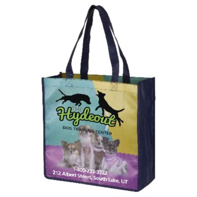 "Short Hills" Local Full-Color Glossy Lamination Grocery Shopping Tote Bag (Overseas)