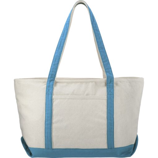 Baltic 18 Oz. Cotton Canvas Zippered Boat Tote Bag-2