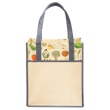Big Grocery Vintage Matte Laminated Non-Woven Tote Bag-2
