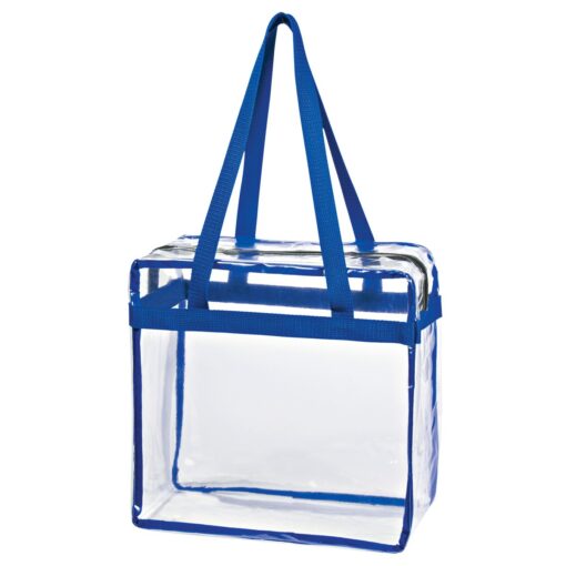Clear Tote Bag With Zipper-6