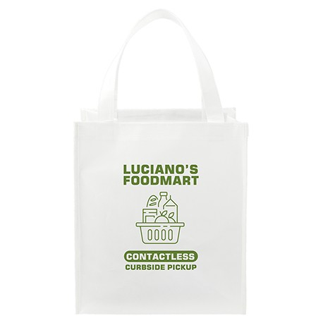 Double Laminated Wipeable Grocery Tote Bag-4