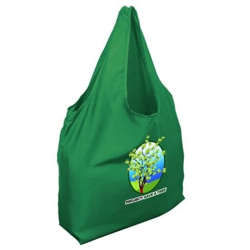 Foldable Rpet Grocery Tote Bag - Digital-3