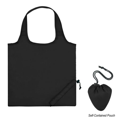 Foldaway Tote Bag With Antimicrobial Additive-2