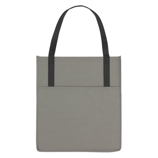 Non-Woven Shopper's Pocket Tote Bag-4