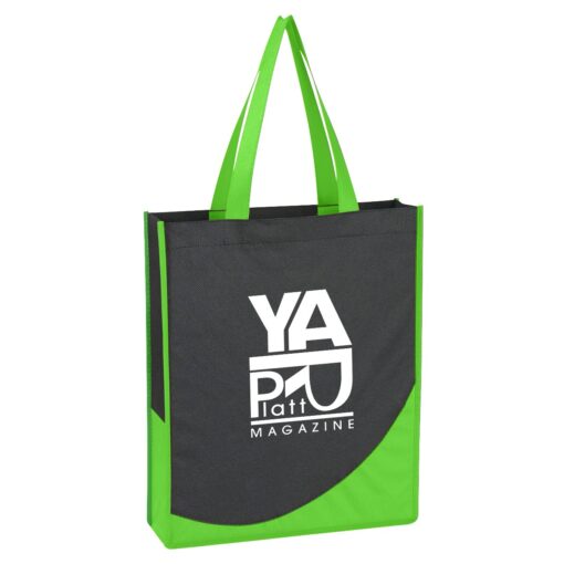 Non-Woven Tote Bag With Accent Trim-5