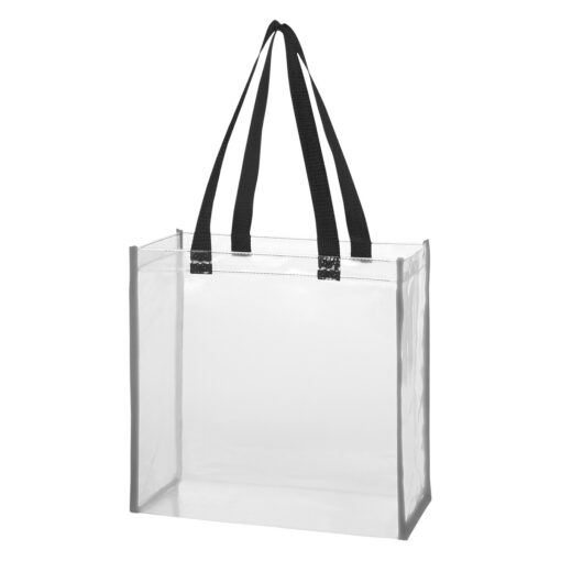 Reflective Shopper Clear Reflective Tote Bag-10