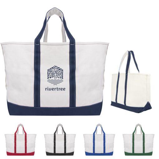 The Madelyn Cotton Canvas Tote Bag-1
