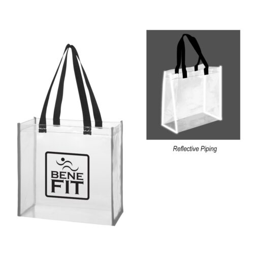Clear Reflective Tote Bag-1