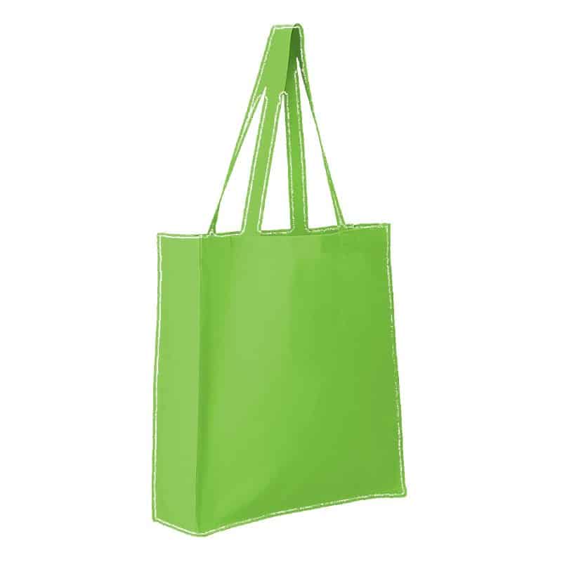 Custom 11.5 Oz. Cotton Canvas Grocery Tote Bag with logo - 1