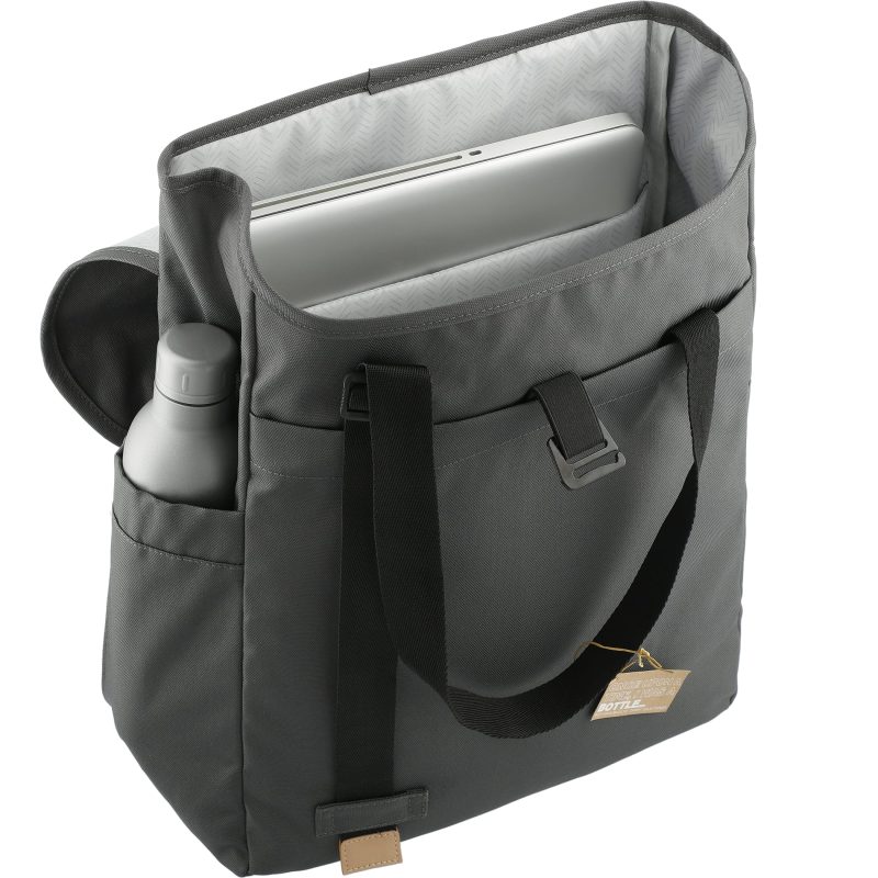 Custom Aft Recycled Computer Tote with logo - 2
