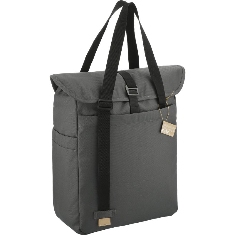Custom Aft Recycled Computer Tote with logo - 3