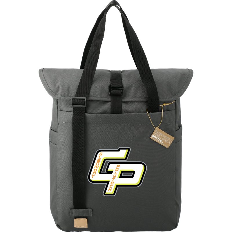 Custom Aft Recycled Computer Tote with logo - 6