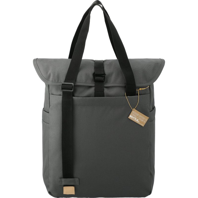 Custom Aft Recycled Computer Tote with logo - 7