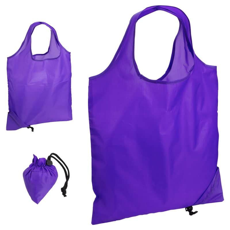 Custom Bazaar RPET Folding Reusable Tote Bag with logo - 9
