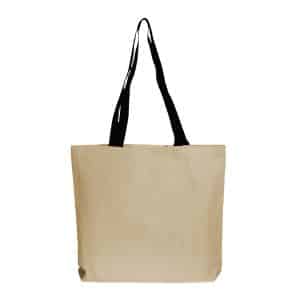 Custom Canvas Convention Tote with logo - 1