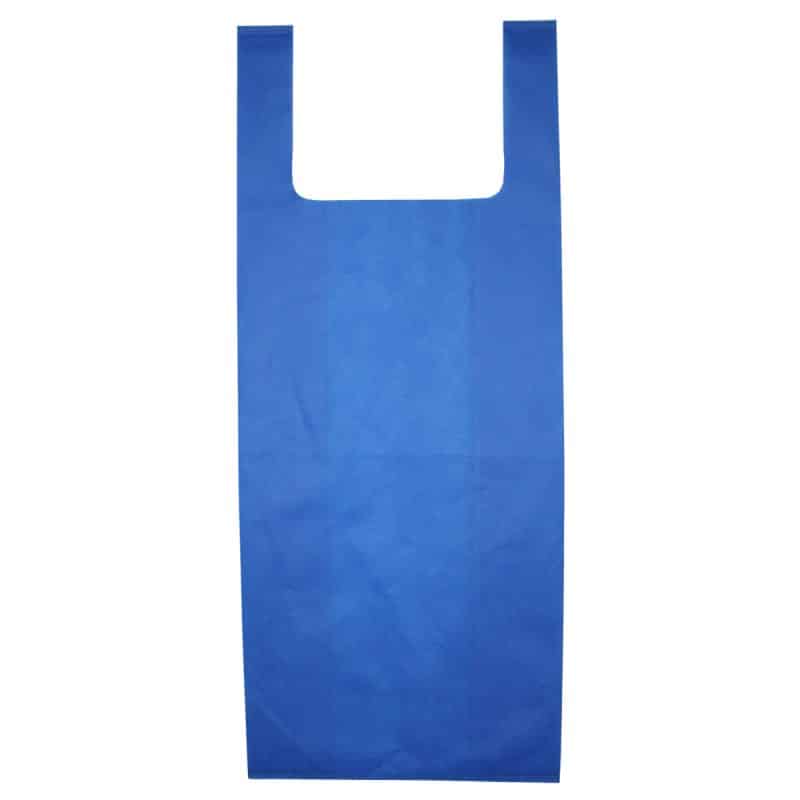Custom "Caveat" Everyday Lightweight T-Shirt Style Grocery Shopping Tote Bag with logo - 3