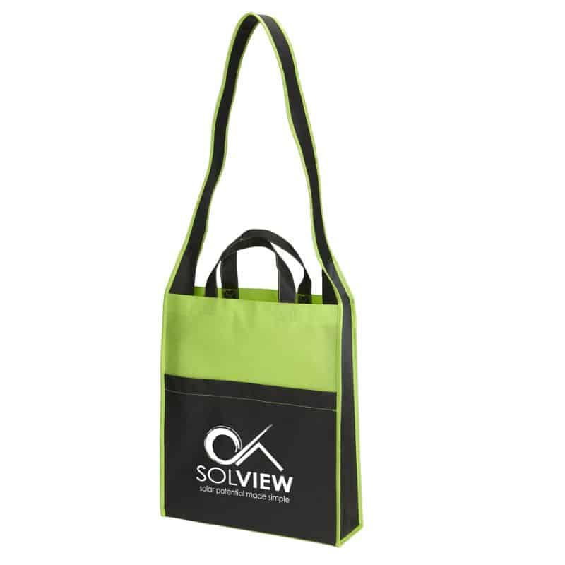 Custom El Mirage Non-Woven Event Tote Bag with logo - 4