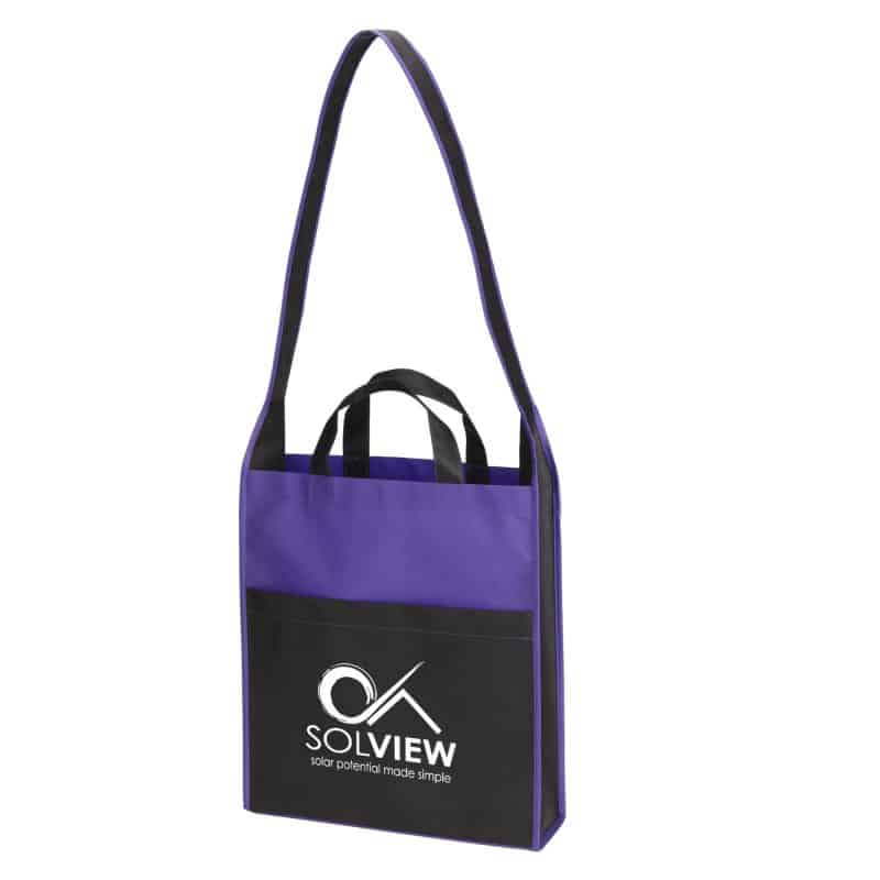 Custom El Mirage Non-Woven Event Tote Bag with logo - 5