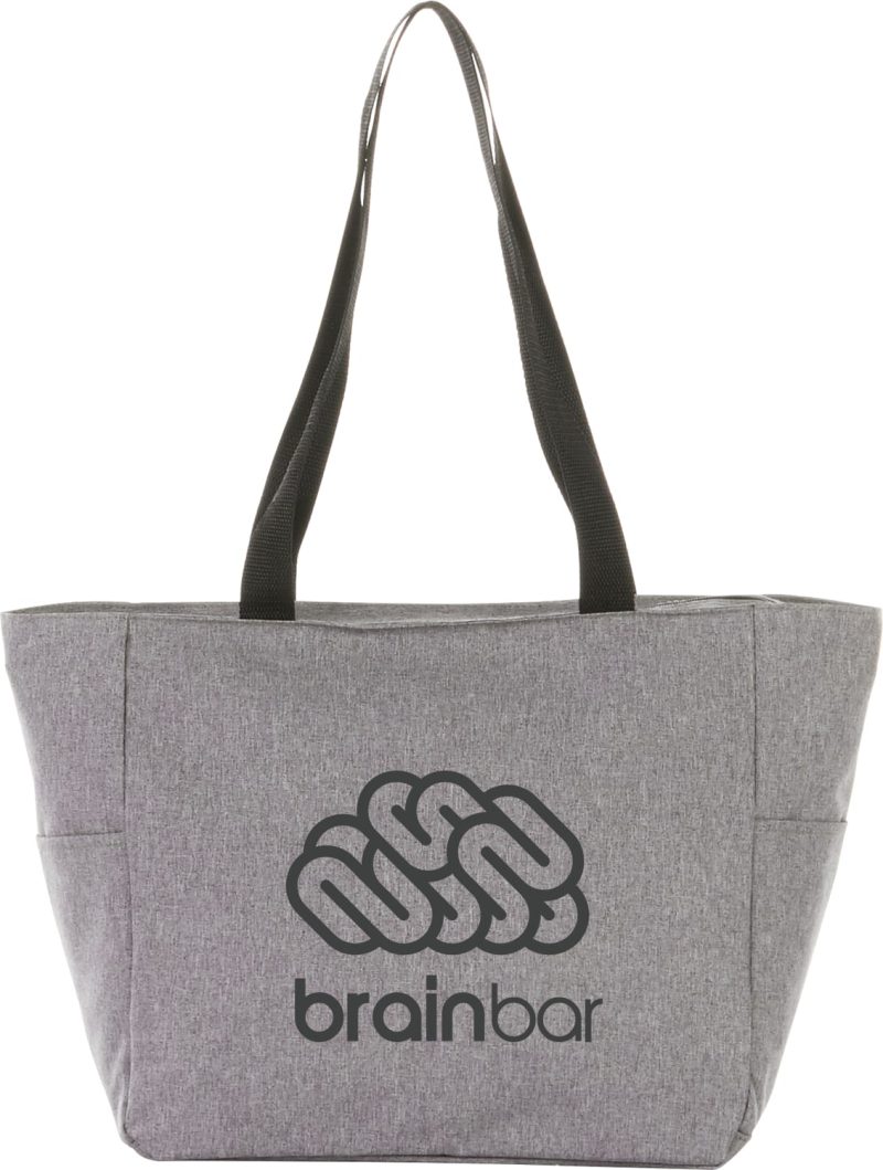 Custom Essential Zip Convention Tote with logo - 4
