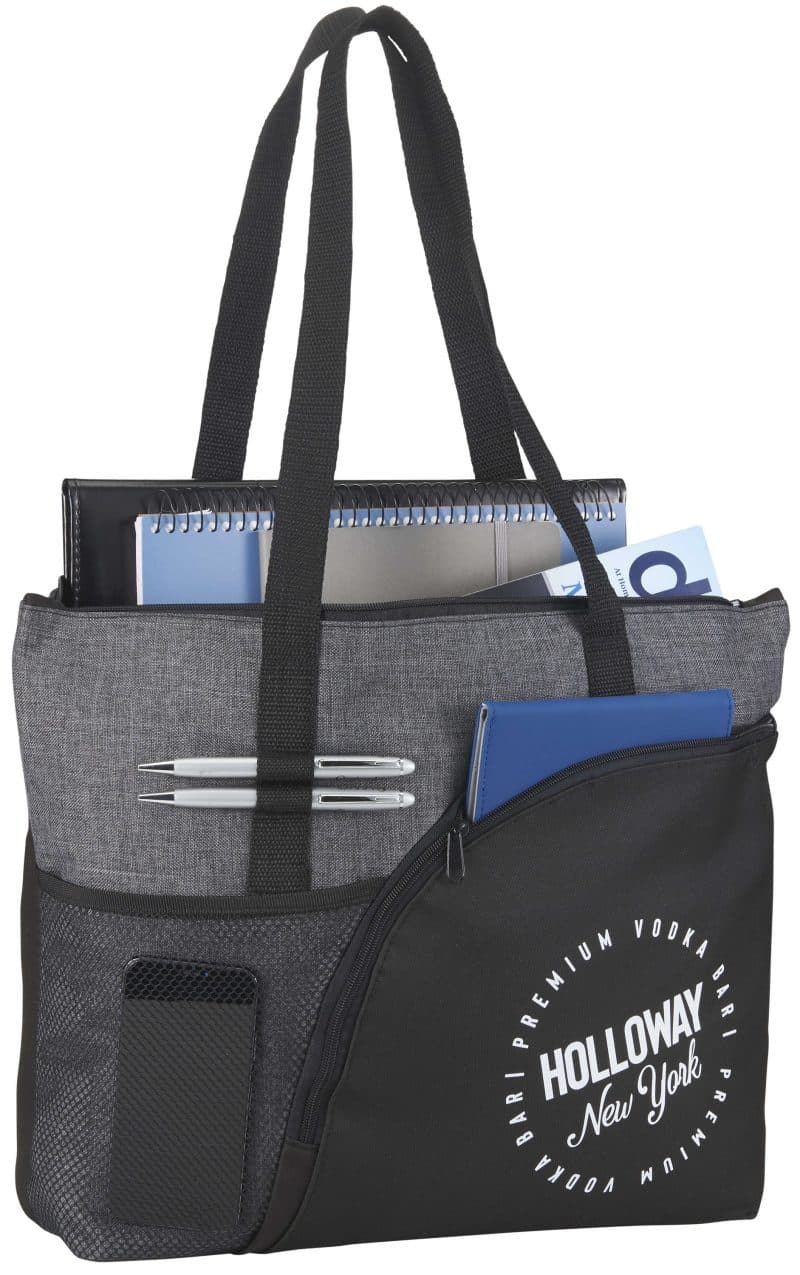Custom Excel Sport Zippered Utility Business Tote with logo - 4