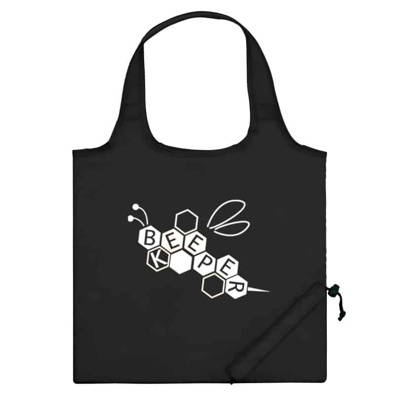 Custom Foldaway Tote Bag with logo - 1