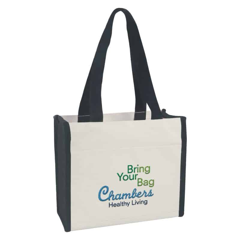 Custom Heavy Cotton Canvas Tote Bag with logo - 6