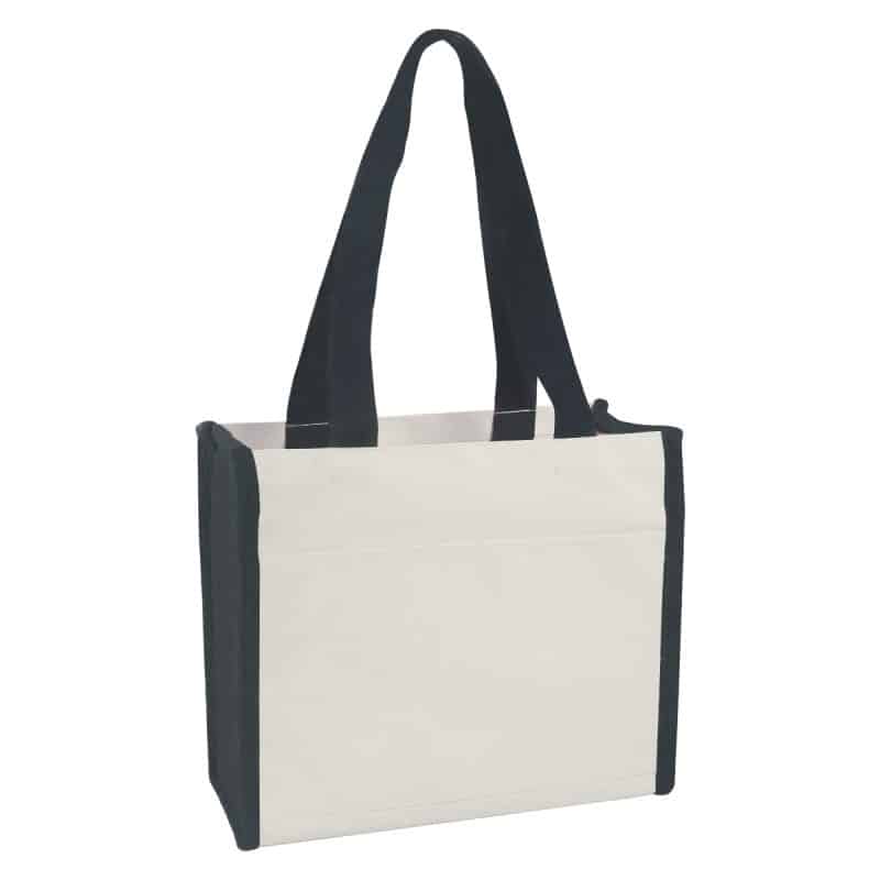 Custom Heavy Cotton Canvas Tote Bag with logo - 8