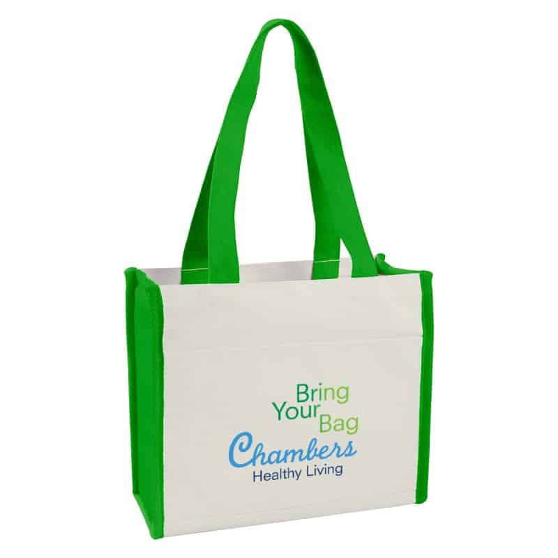 Custom Heavy Cotton Canvas Tote Bag with logo - 9