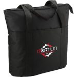 Custom Heavy Duty Zippered Convention Tote with logo - 2