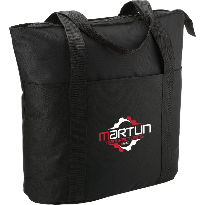 Custom Heavy Duty Zippered Convention Tote with logo - 2