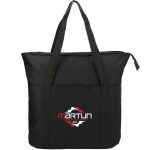 Custom Heavy Duty Zippered Convention Tote with logo - 4