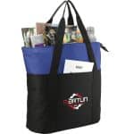 Custom Heavy Duty Zippered Convention Tote with logo - 6