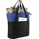 Custom Heavy Duty Zippered Convention Tote with logo - 8