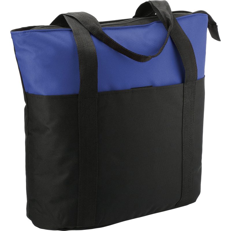 Custom Heavy Duty Zippered Convention Tote with logo - 9