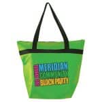 Custom Insulated Shopper Tote with logo