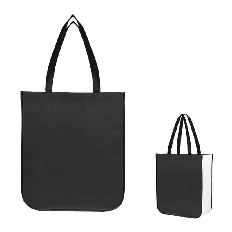 Custom Jumbo Lola Laminated Non-woven Tote Bag With 100% Rpet Material with logo - 1
