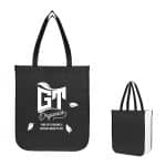 Custom Jumbo Lola Laminated Non-woven Tote Bag With 100% Rpet Material with logo - 3