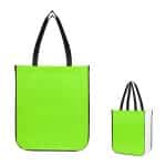 Custom Jumbo Lola Laminated Non-woven Tote Bag With 100% Rpet Material with logo - 7