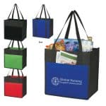 Custom Lami-combo Shopper Tote Bag with logo