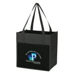 Custom Lami-combo Shopper Tote Bag with logo - 5