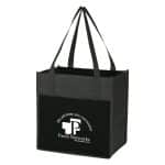 Custom Lami-combo Shopper Tote Bag with logo - 6