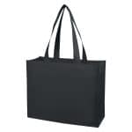 Custom Matte Laminated Non-woven Shopper Tote Bag with logo - 4