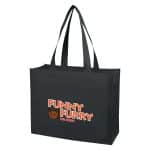 Custom Matte Laminated Non-woven Shopper Tote Bag with logo - 6