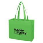 Custom Matte Laminated Non-woven Shopper Tote Bag with logo - 8